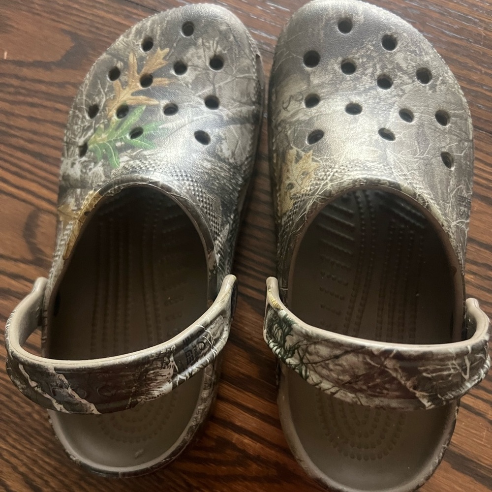 Kids Camouflage Clogs